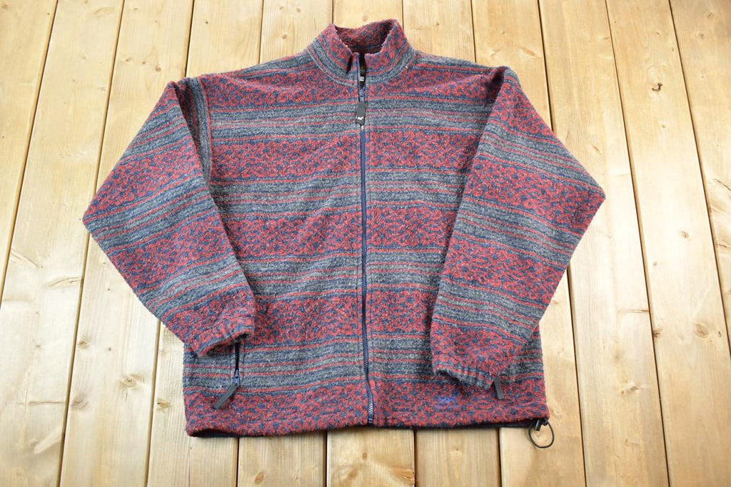 Vintage 1990s Helly Hansen Fleece Outdoorsman Sweater Made In USA Mens L
