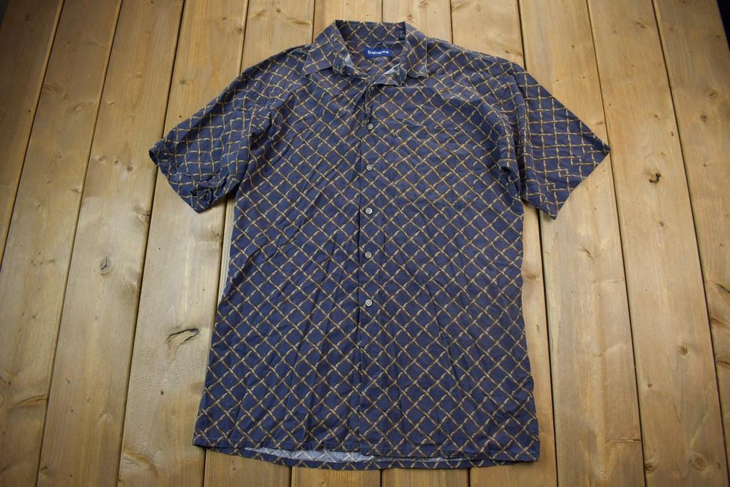 Vintage 1990s Bahama Graphic Button Up Shirt