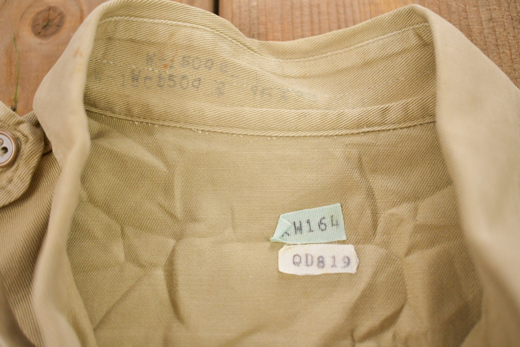 Vintage 1980s Army Military Flying Cross Jacket