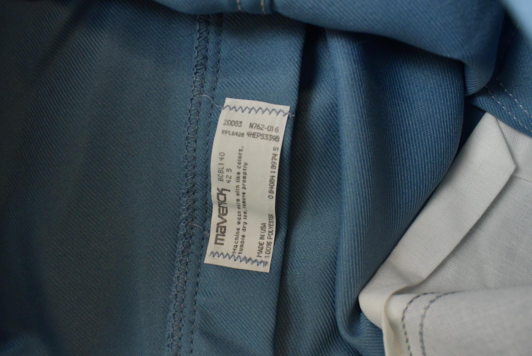 Vintage 1980s Maverick Pleated Trousers Men's 40x28, Made in USA