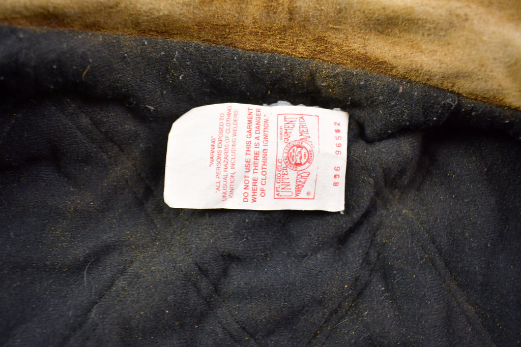 Vintage 1990s Carhartt Diomond Quilt Lined Chore Coat