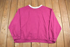 Vintage 1990s Floral Crewneck Sweatshirt