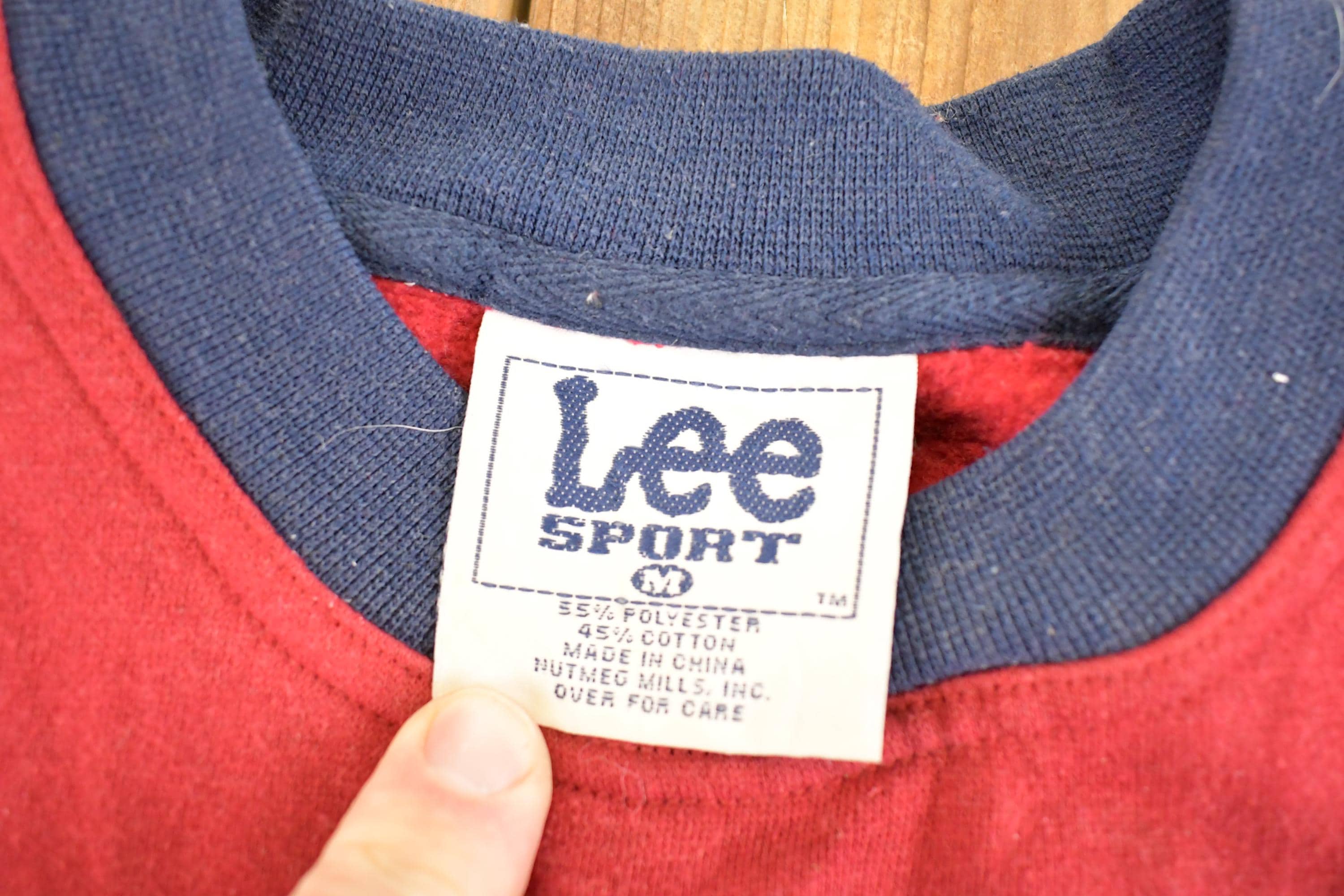 Vintage 1990s Colorado Avalanche Lee Sport Crewneck Sweatshirt Youth M