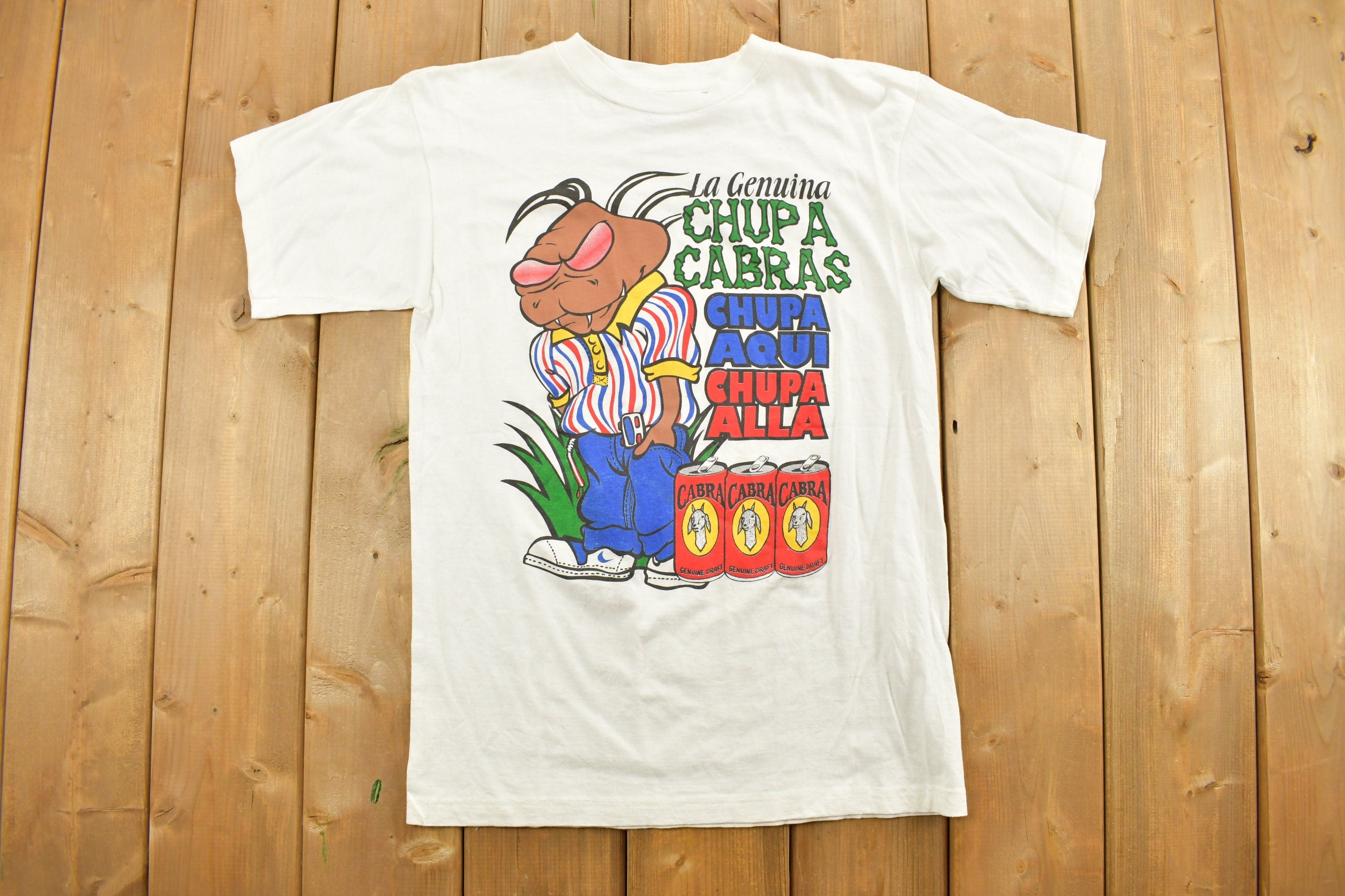 Vintage 1990s Chupa Cabras Graphic T-Shirt
