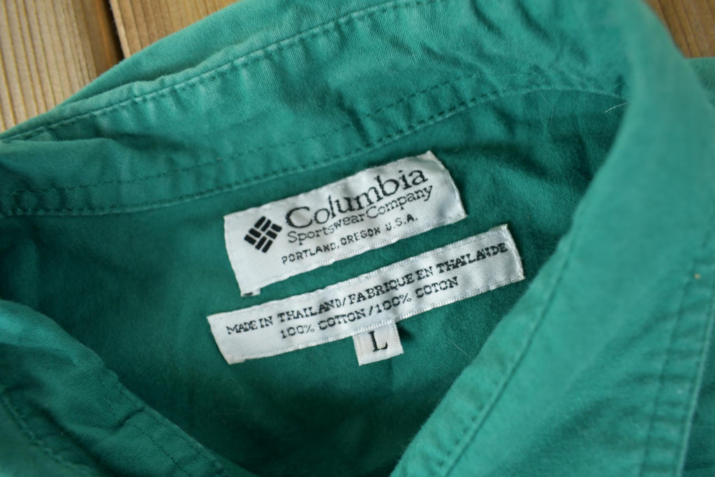 Vintage 1990s Columbia Hunting Button Up Shirt /
