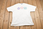 Vintage 1990s Ovation Music Festival Graphic T-Shirt