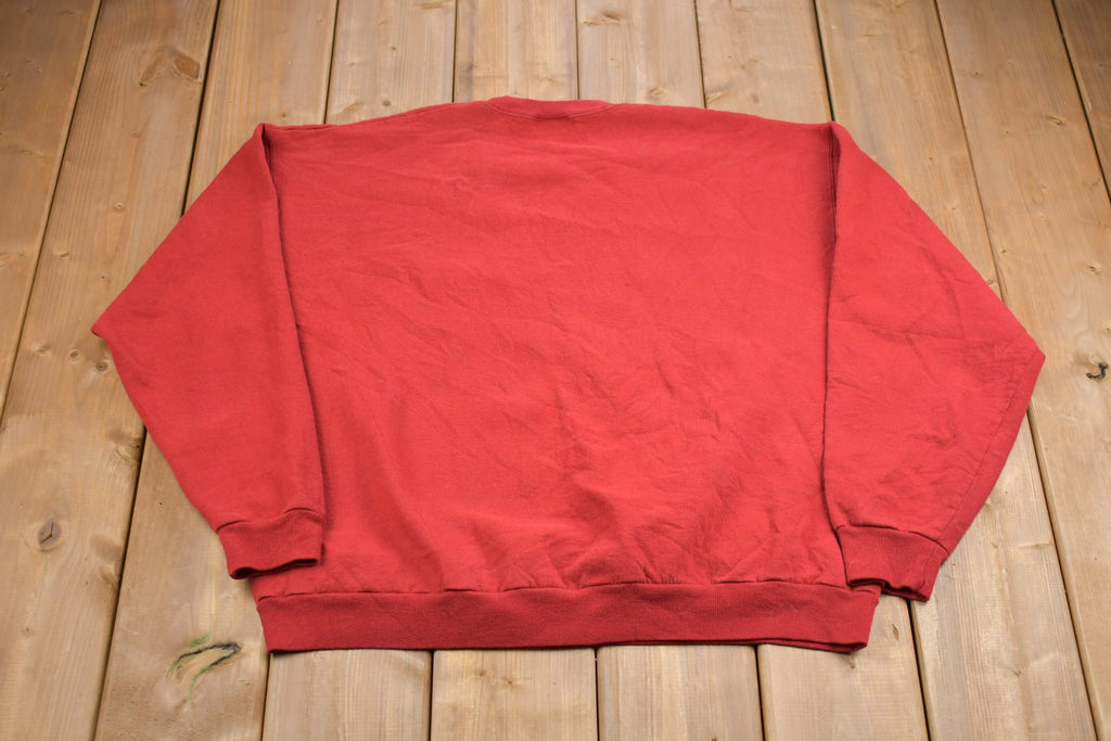 Vintage 1990s Embroidered Family Star Crewneck