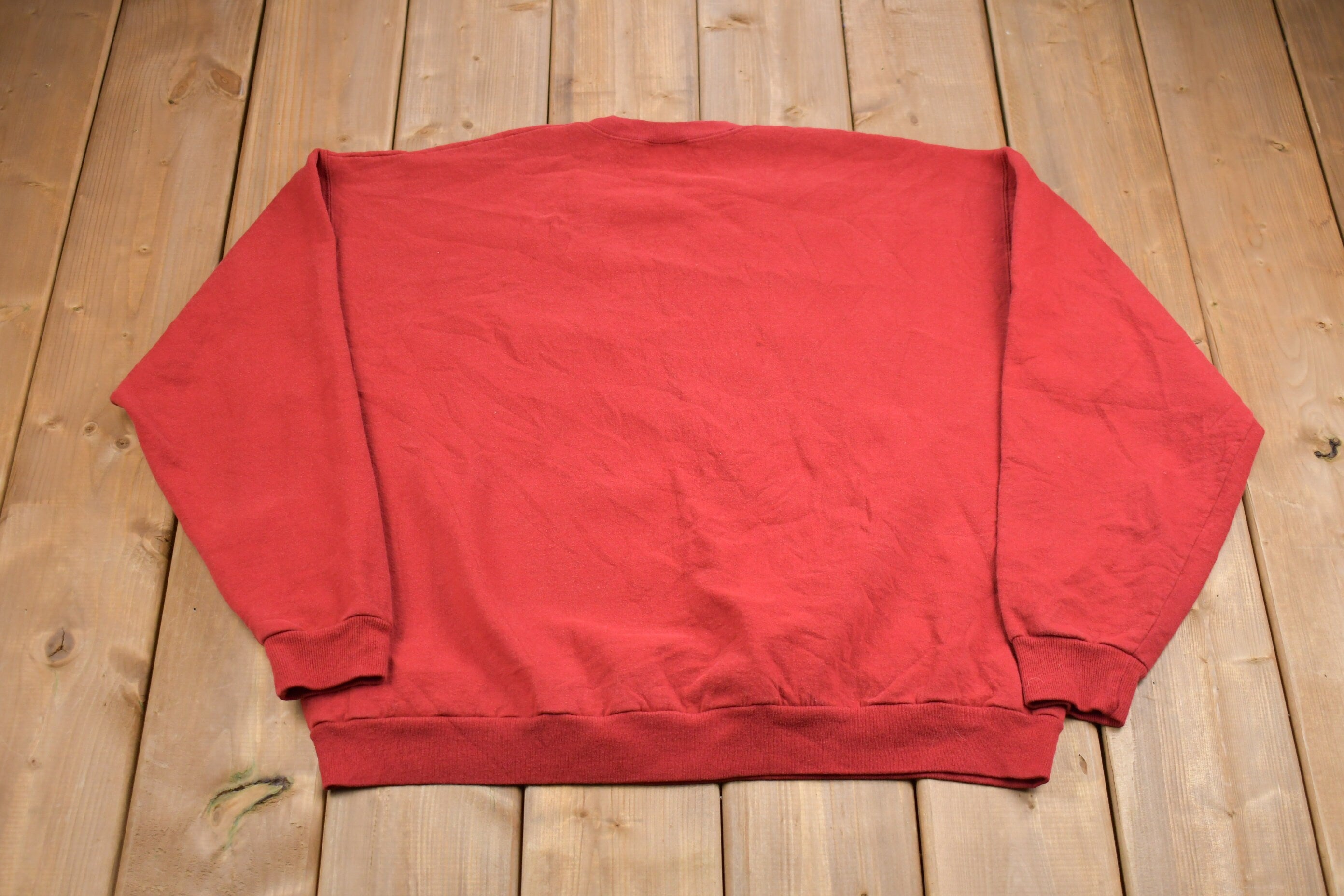 Vintage 1990s Embroidered Family Star Crewneck