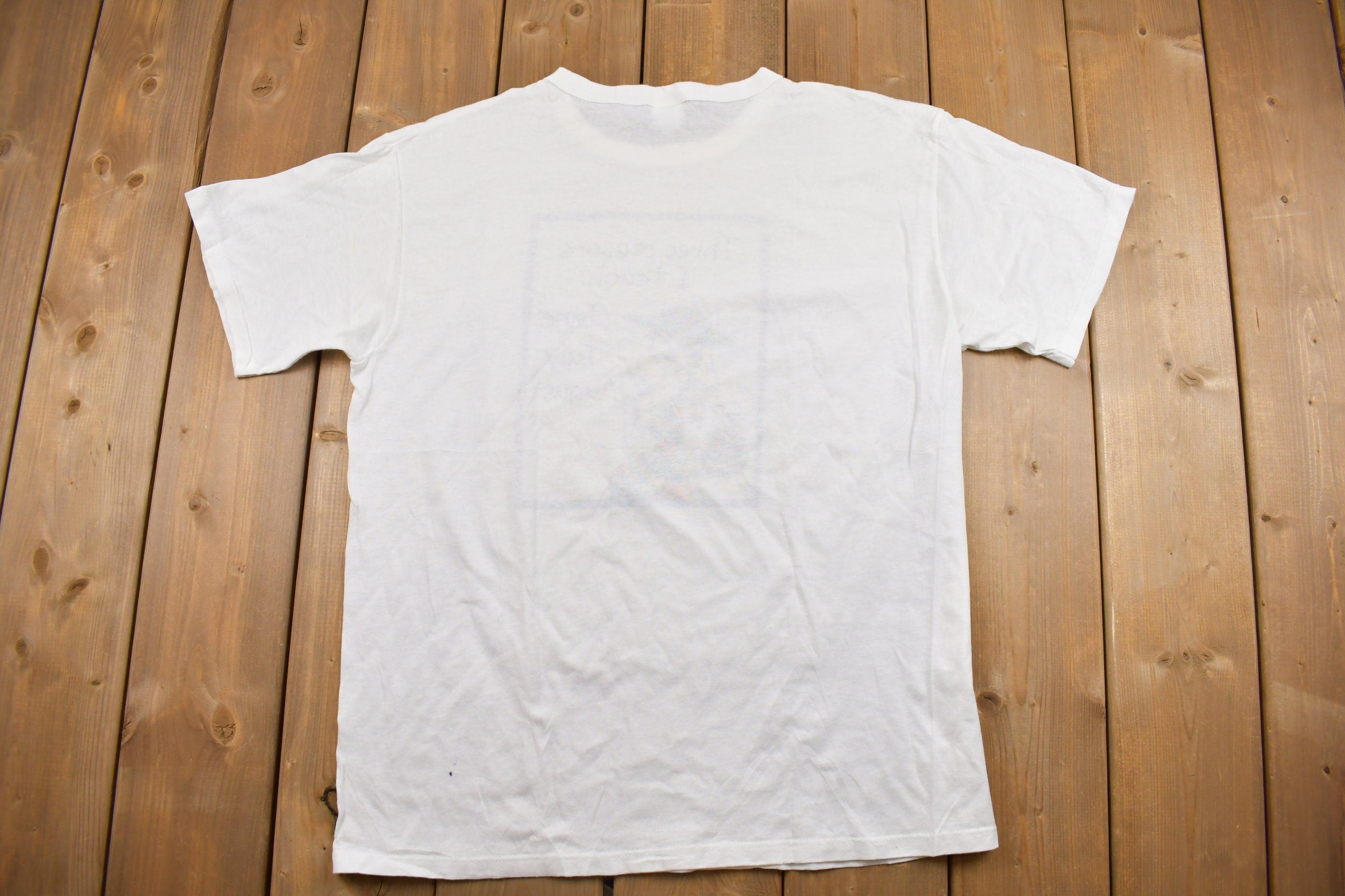 Vintage 1990s Funny Teacher Champion Graphic T Shirt