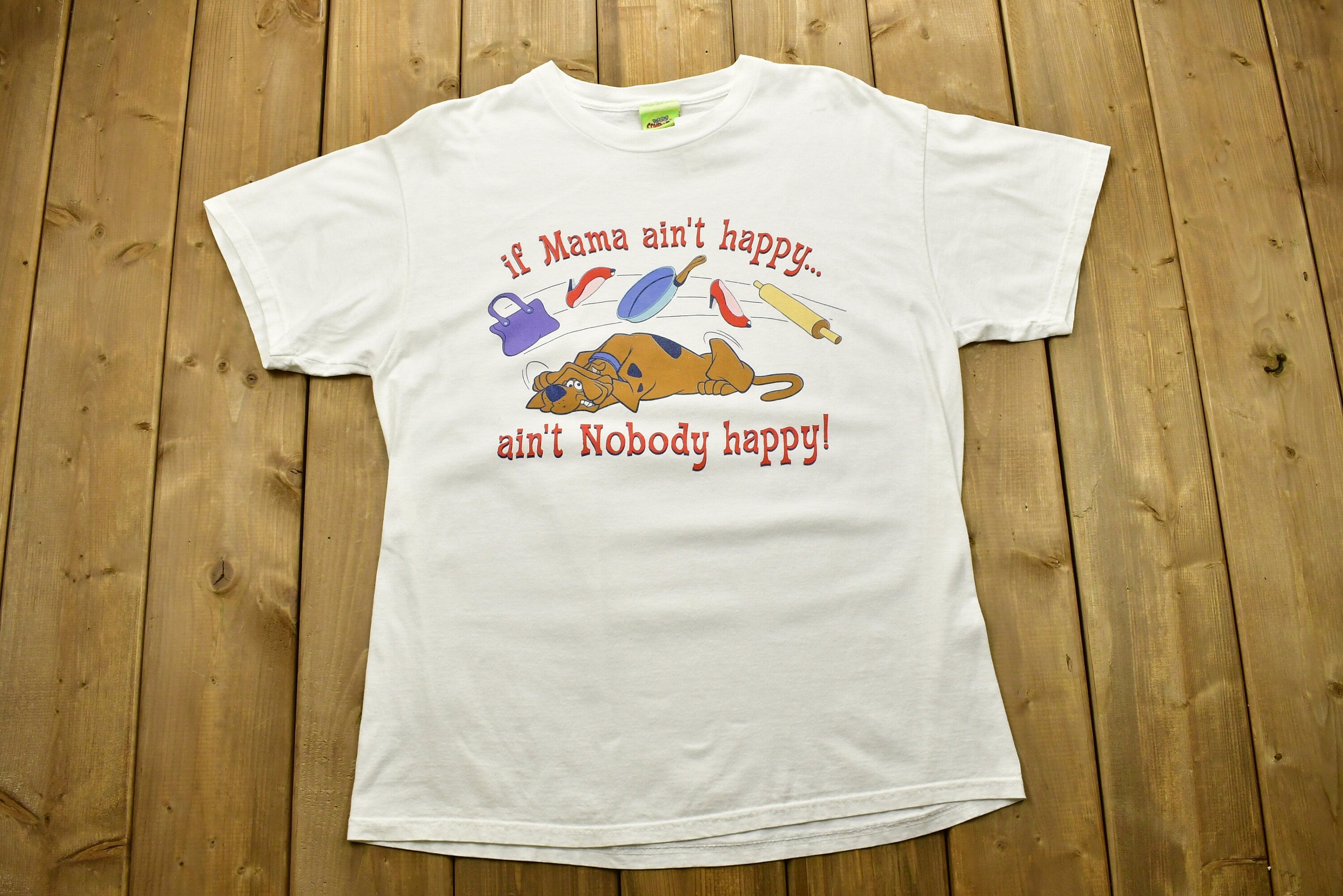 Vintage 2000 Scooby Doo Cartoon Network Graphic T-Shirt