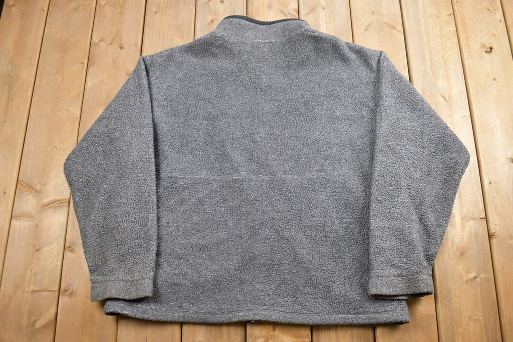 Vintage 1990s Columbia Fleece Zip Up Sweater