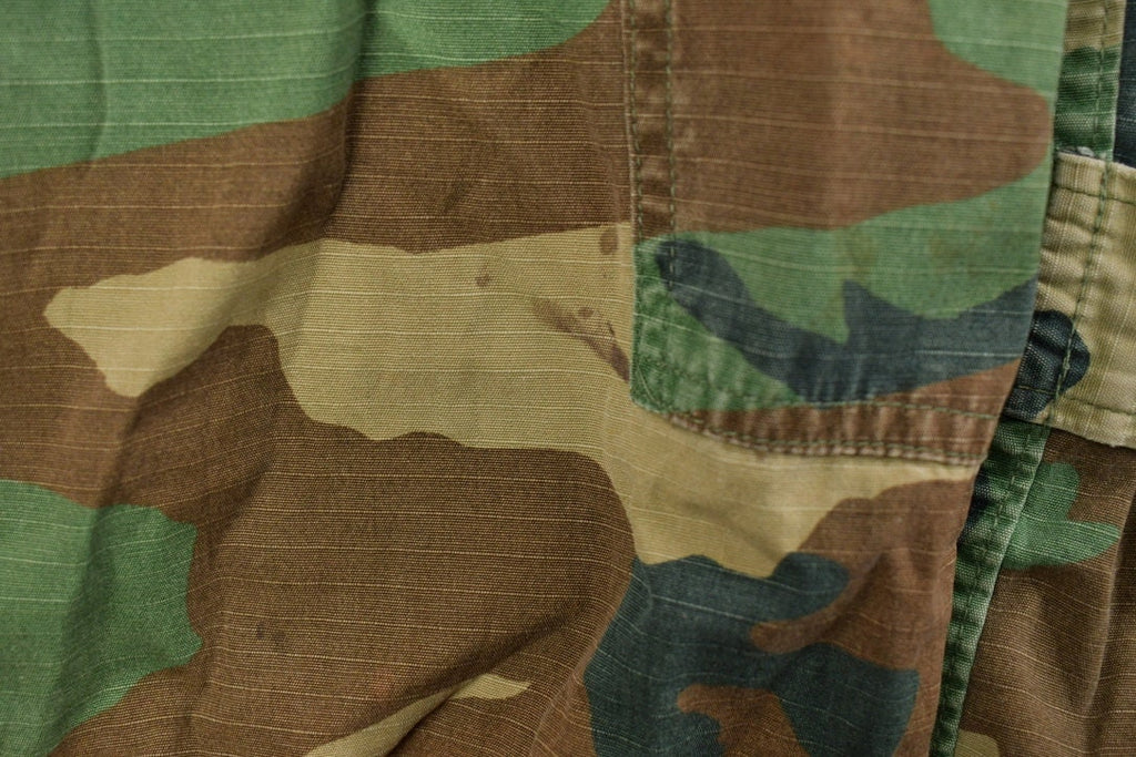 Vintage Military Button Up Shirt