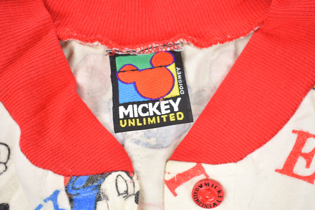 Vintage 1990s Disney Mickey Mouse Pajamas Crewneck Sweatshirt