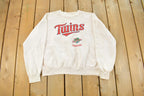 Vintage 1987 Minnesota Twins World Series MLB Crewneck Sweatshirt Men's Large
