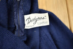 Vintage 1990s Knitted Back Zip Turtleneck Sweater