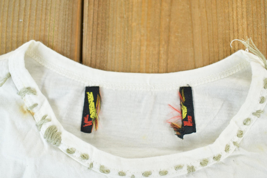 Women Vintage Vigoss Bedazzled Crown Y2K T-Shirt / Vigoss Grunge Skull Print / Contrast Stitch / Internet Famous Clothing / Over Dyed