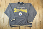 Vintage 1990s Pittsburgh Steelers NFL Crewneck Sweatshirt