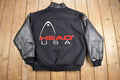 Vintage 1990s Head USA Tennis Varsity Jacket