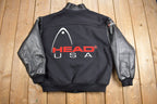 Vintage 1990s Head USA Tennis Varsity Jacket