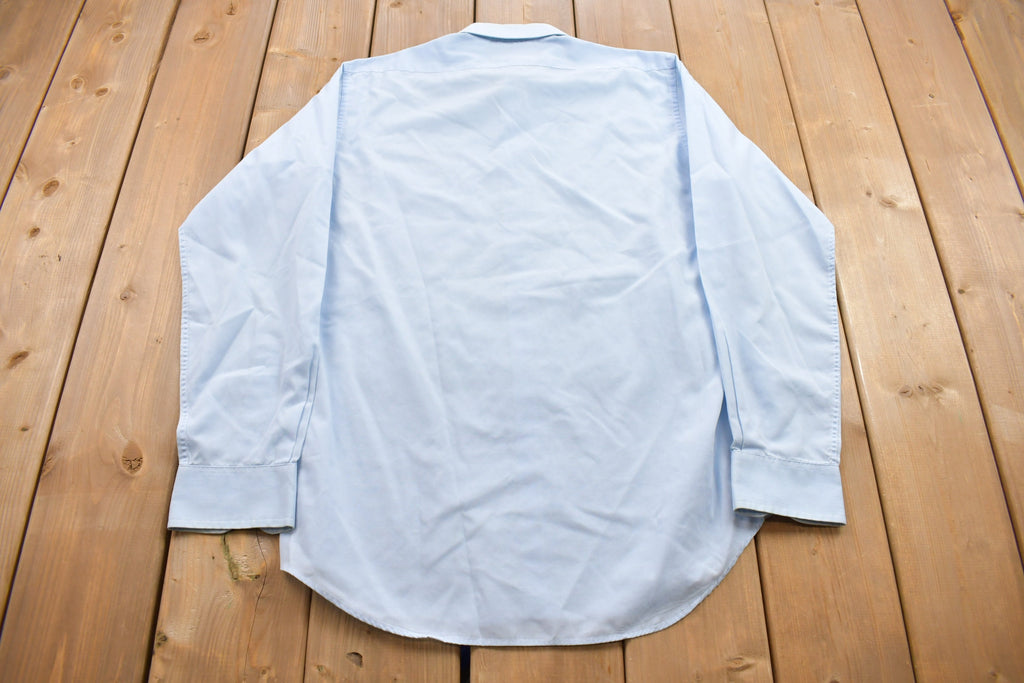 Vintage 1990s Saint Germain Button Up Dress Shirt