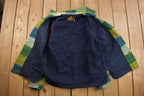 Vintage 1970s Campus Plaid Button Up Shirt