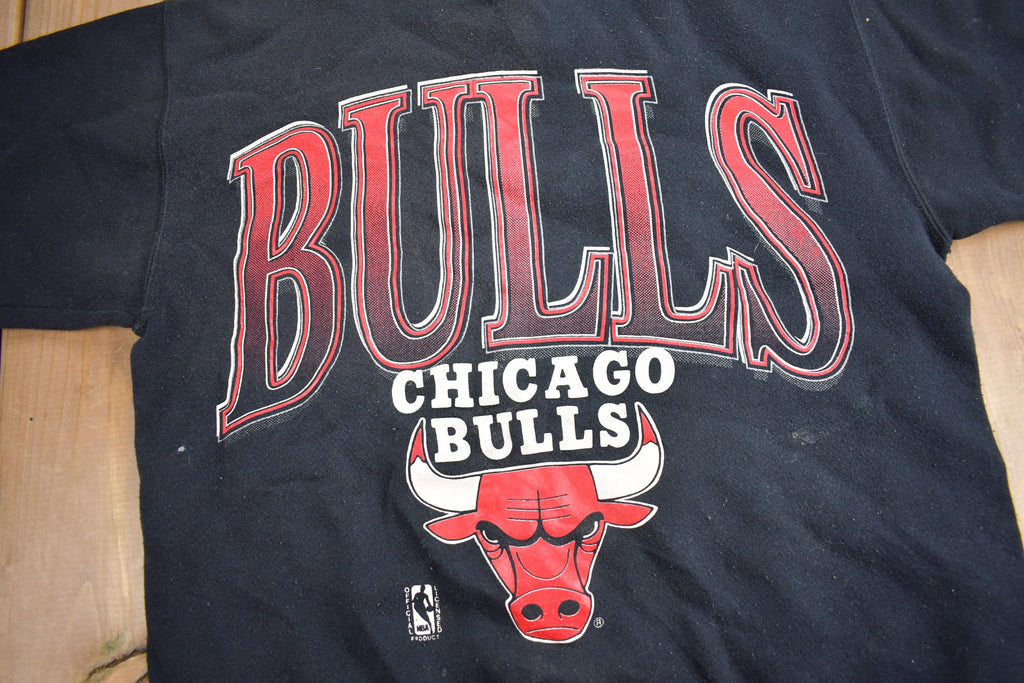 Vintage 1990s Chicago Bulls NBA Logo 7 Crewneck Sweatshirt