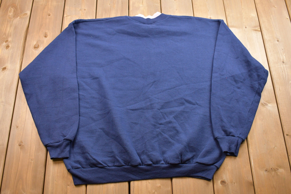 Vintage 1995 Floral Bird Crewneck