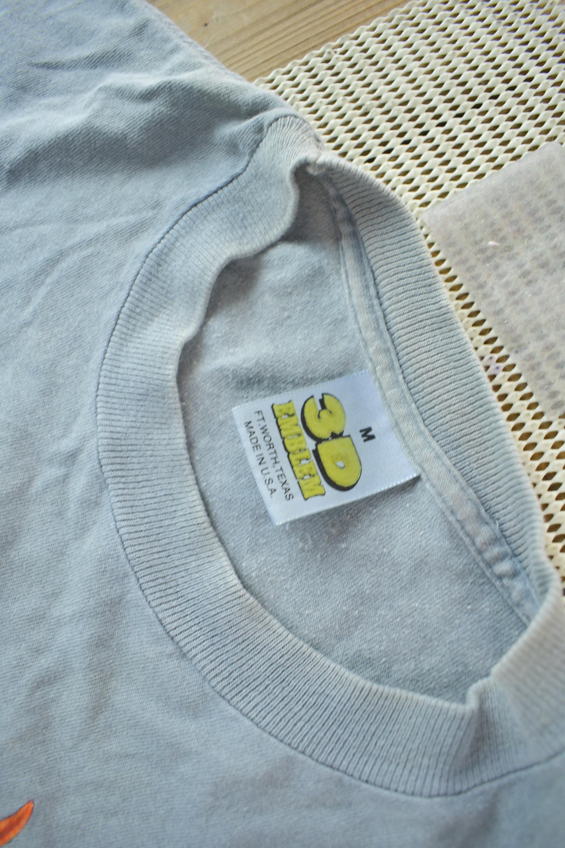 Vintage 1992 Harley Davidson 3D Emblem Bald Eagle T-Shirt