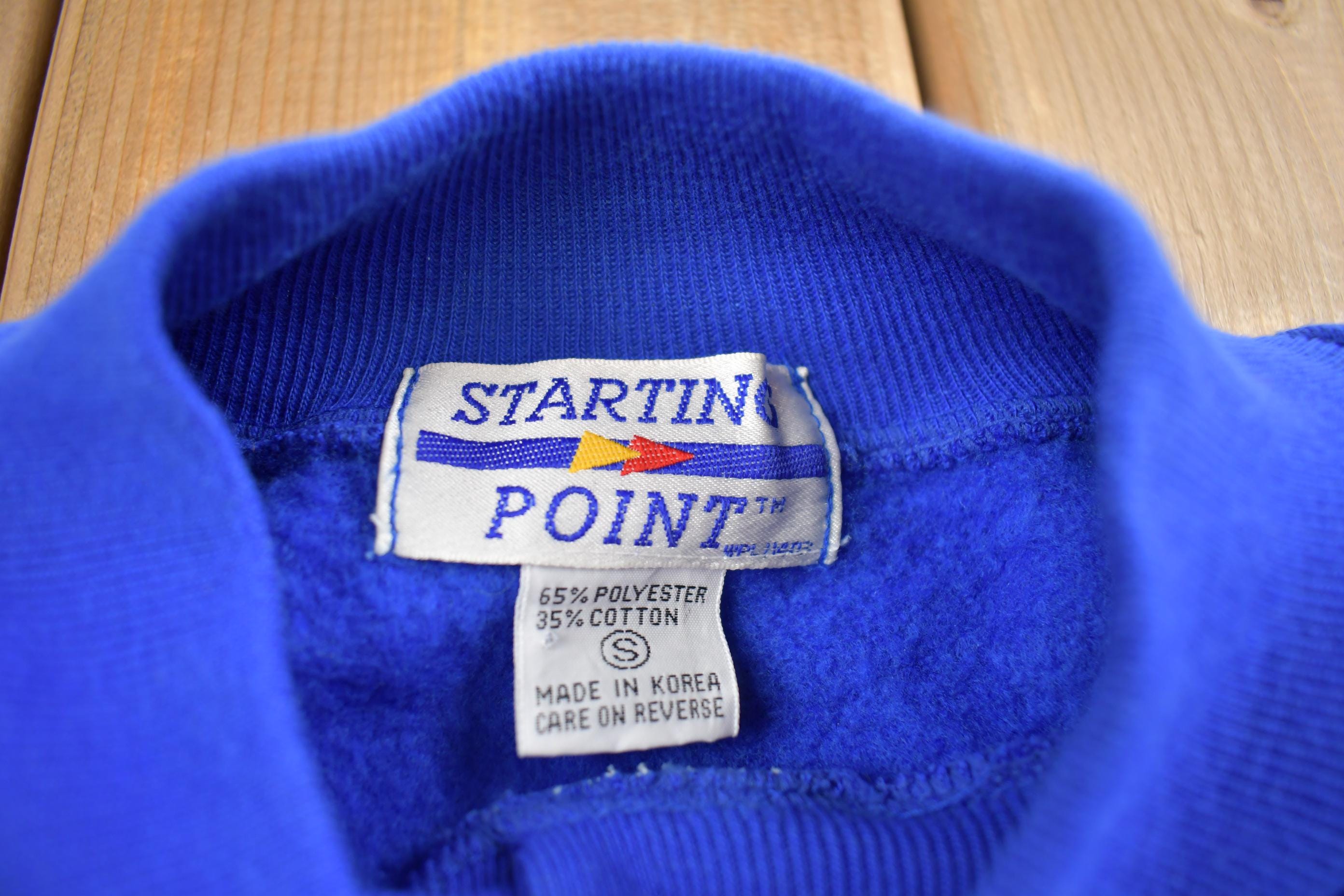 Vintage 1990s Starting Point Blank Quarter Button Up Shirt
