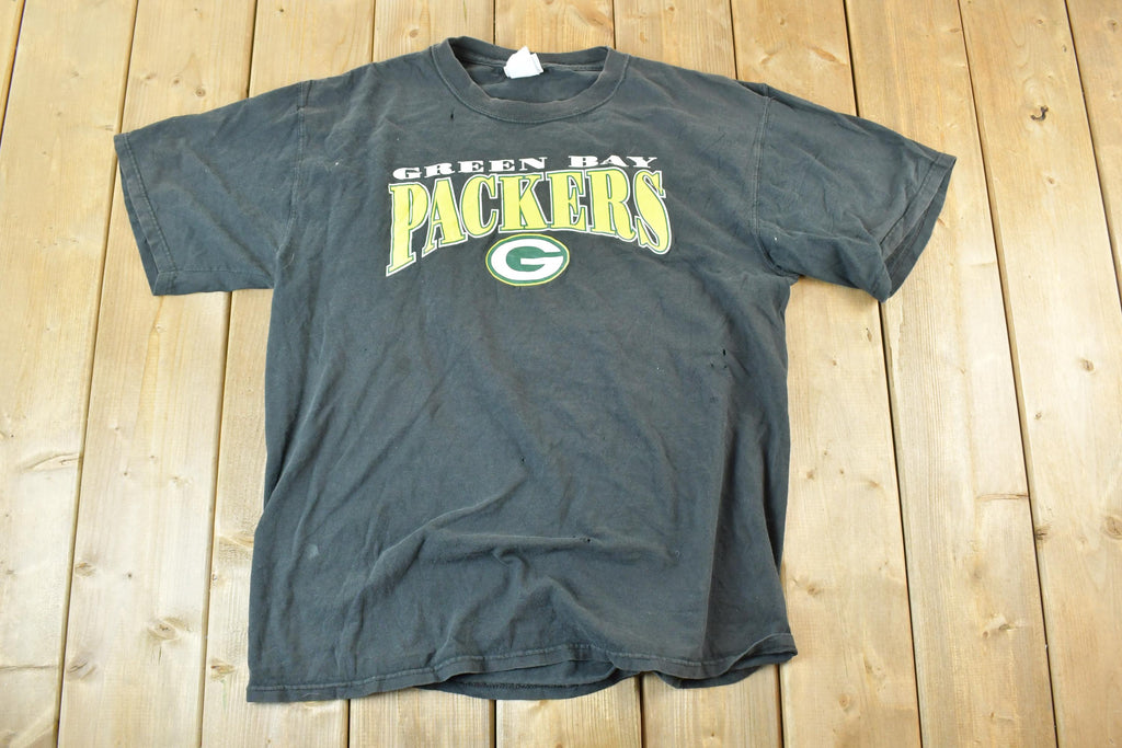 Vintage 1990s Green Bay Packers NFL Graphic T-Shirt