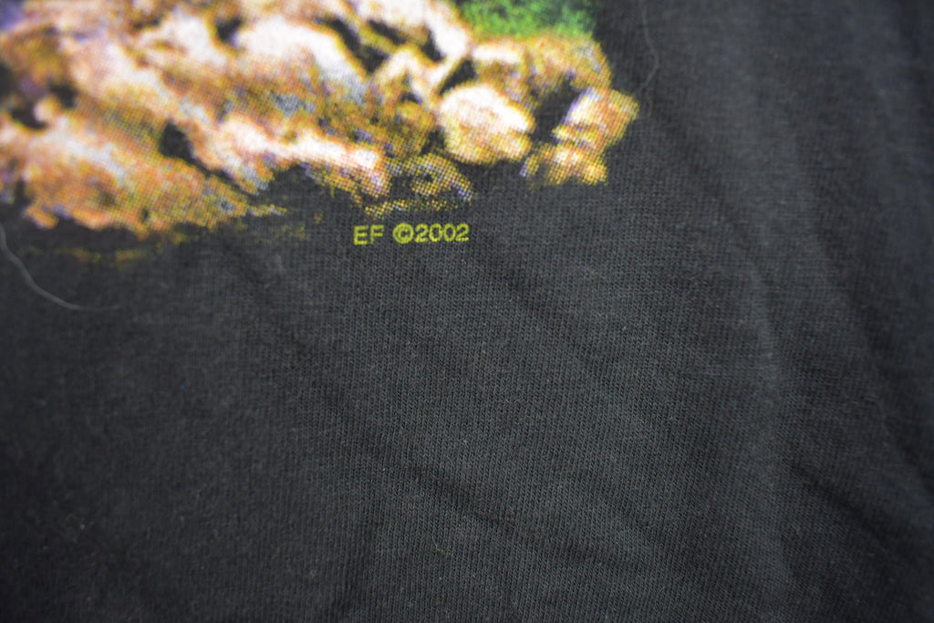 Vintage 2002 Beautiful Wild Wolf Animal T-Shirt