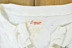 Women Vintage Vigoss Y2K Birdie T-Shirt / Vigoss Grunge Skull Print / Contrast Stitch / Internet Famous Clothing / Over Dyed