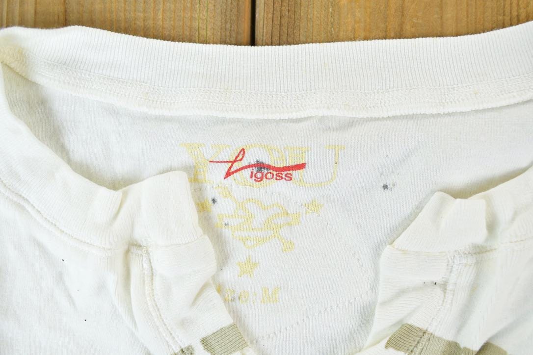 Women Vintage Vigoss Y2K Birdie T-Shirt / Vigoss Grunge Skull Print / Contrast Stitch / Internet Famous Clothing / Over Dyed