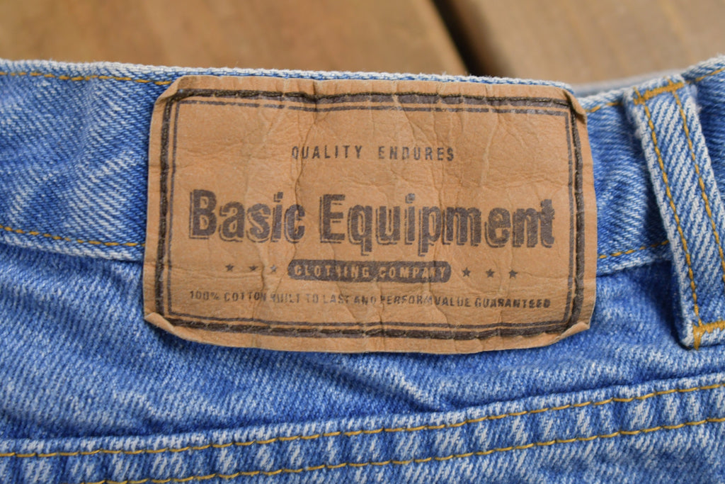 Vintage 1990's Basic Equipment Blue Jeans 31 x 30