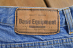 Vintage 1990's Basic Equipment Blue Jeans 31 x 30