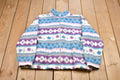 Vintage 1990s Fleece Zip Up Sweater