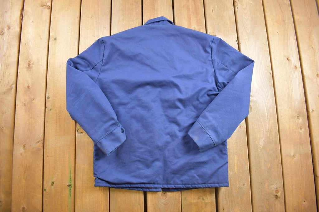 Vintage 1970s Break Time Patch Thermal Lined Jacket