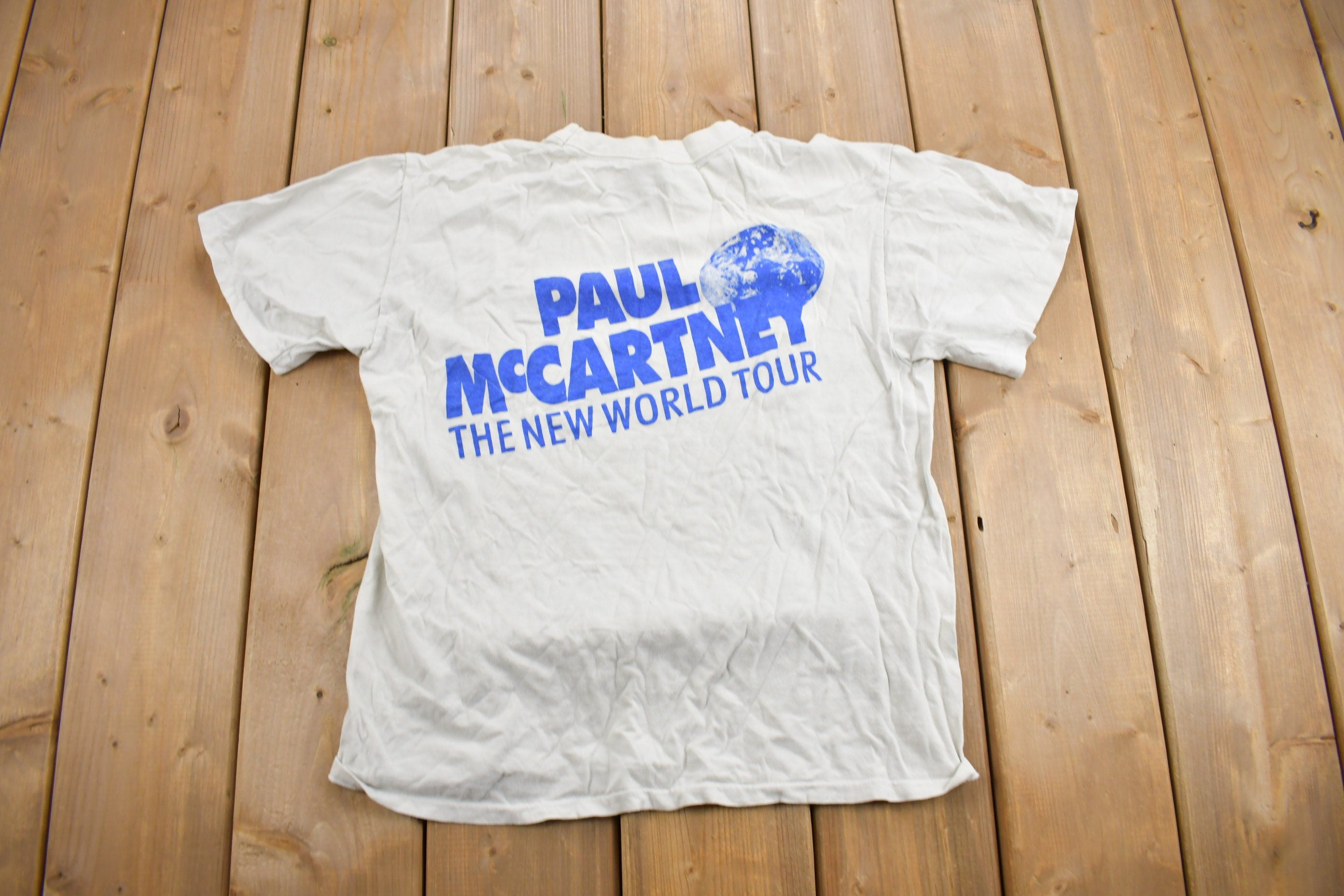 Vintage 1993 Paul McCartney The New World Tour Band T-shirt