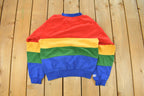 Vintage 1990s Nascar Dupont Racing Jeff Gordon Crewneck Sweatshirt Youth Large