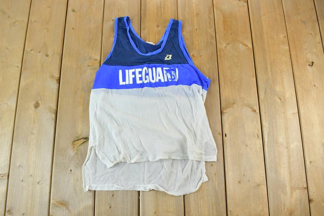 Vintage 1980s Brooks Lifeguard Single Stitch T-Shirt