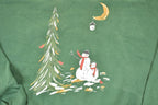 Vintage 1990s Snowman Buddies Christmas Crewneck Sweatshirt Men's XL