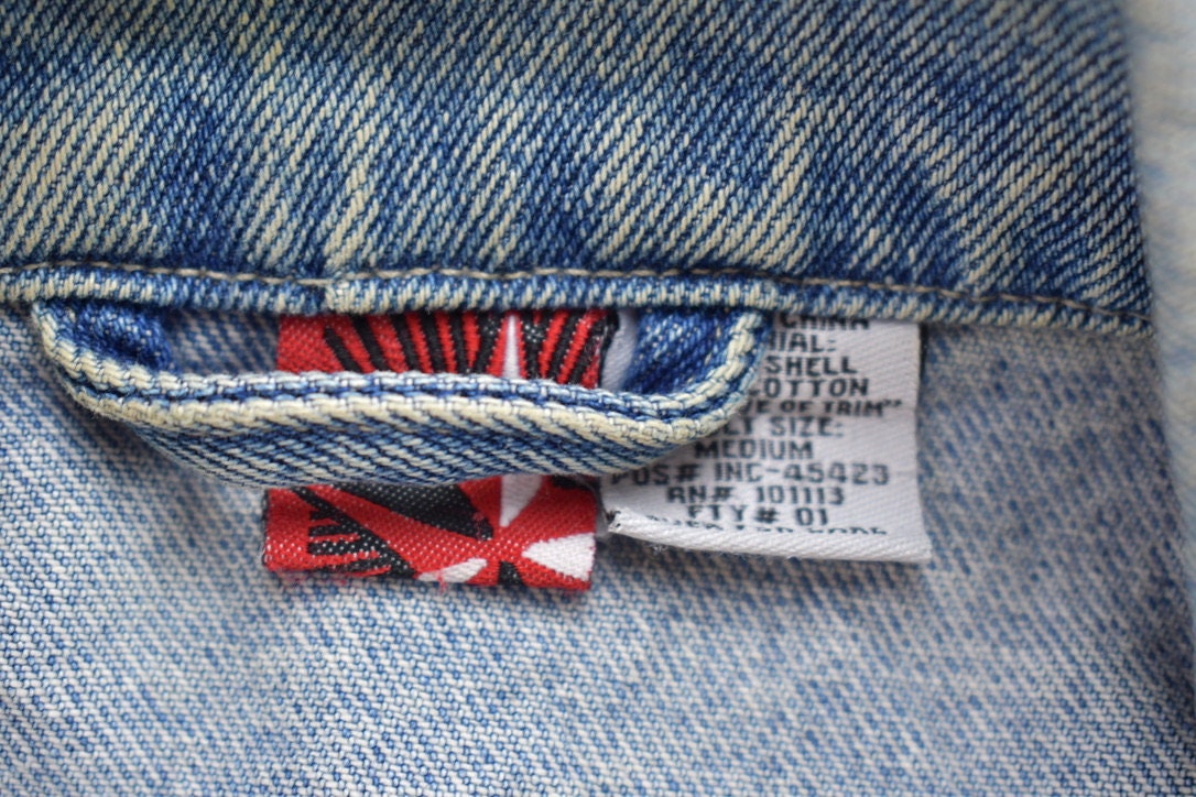 Vintage 1990s Denim Jean Jacket