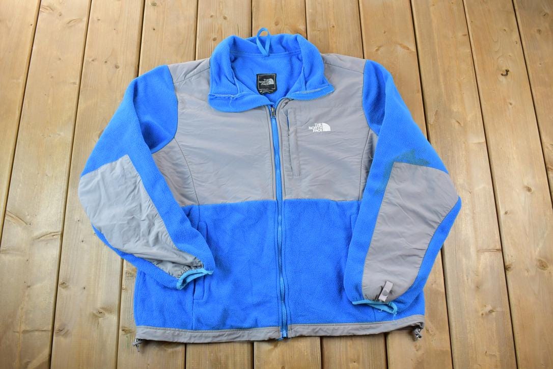 Vintage 1990s The North Face Fleece Sweater  Outdoorsman  90s Sweater  Streetwear  Hiking  Fleece Zip up