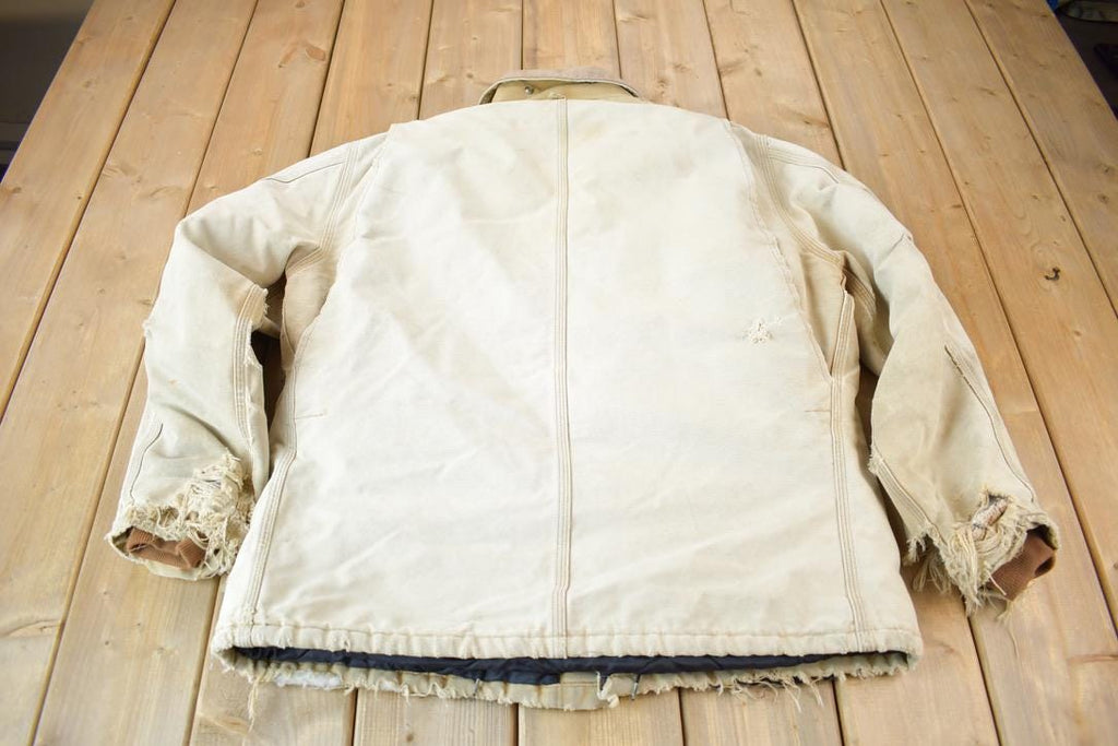 Vintage 1990s Thrashed Carhartt Traditional Work Jacket