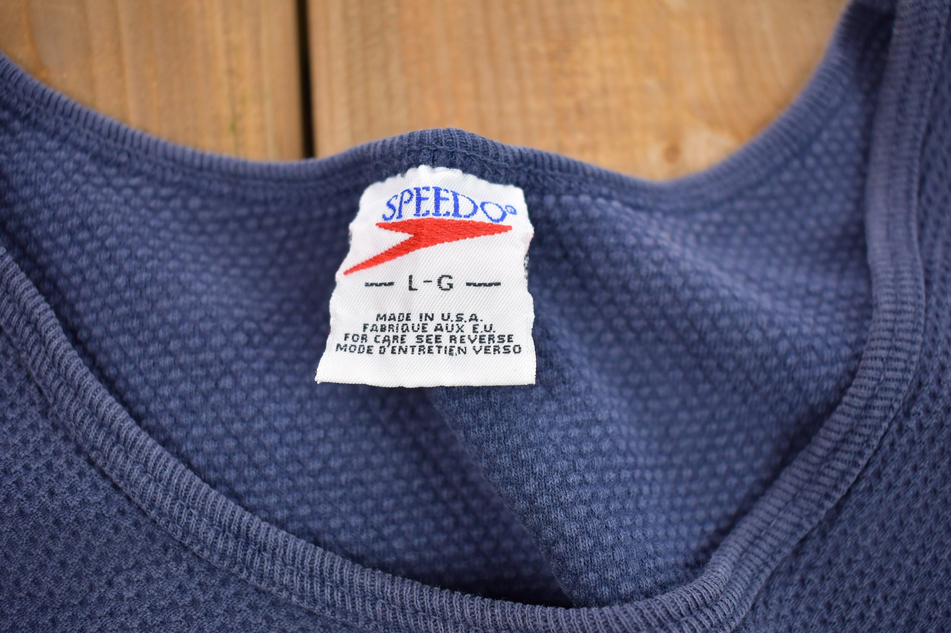 Vintage 1998 Speedo Tank Top Graphic T Shirt