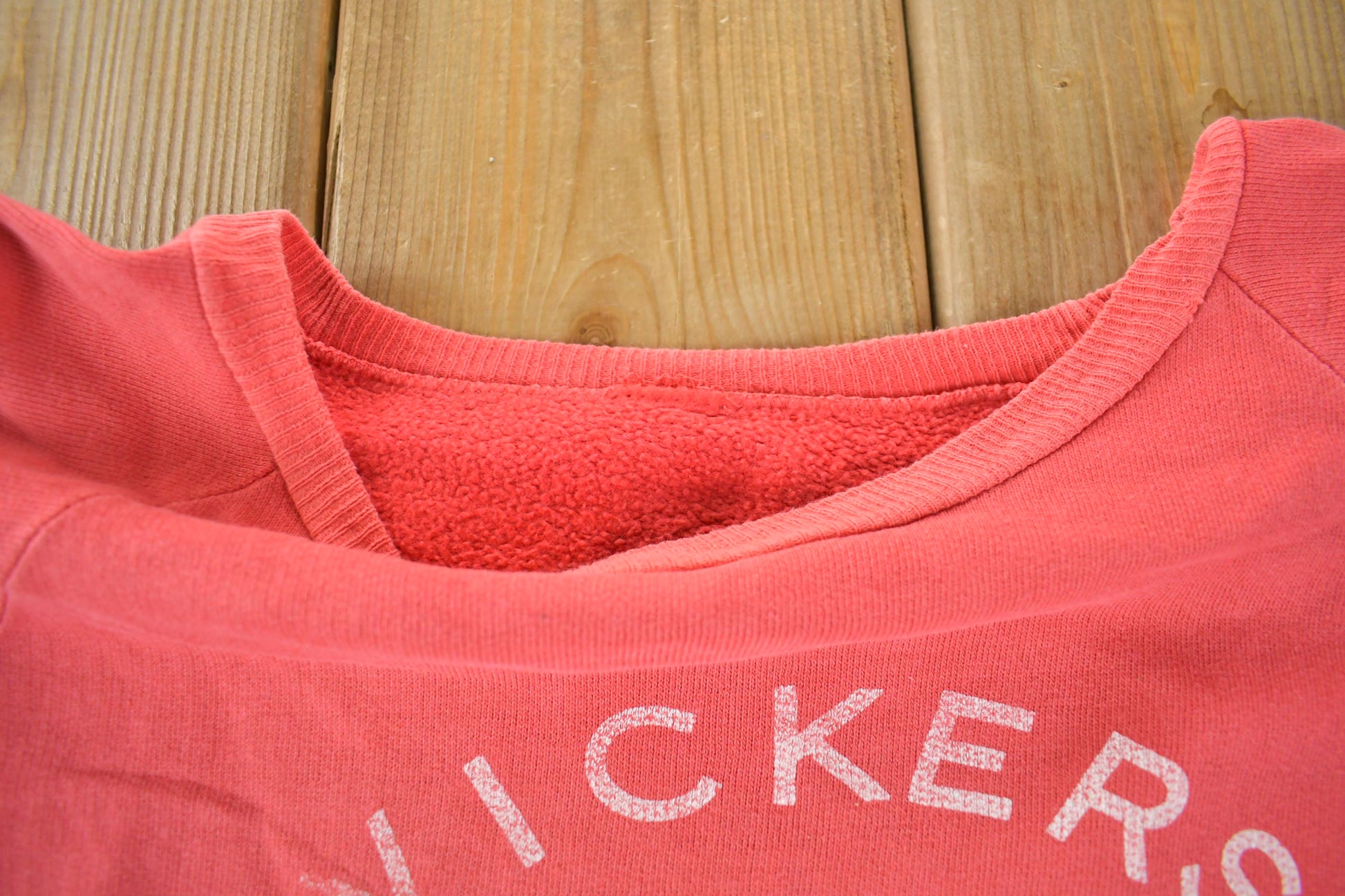 Vintage 1950s Vikers R.U.F.C. Sun Faded Distressed Crewneck Sweatshirt