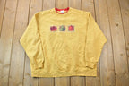 Vintage 1990s Through The Country Door Leaf Crewneck