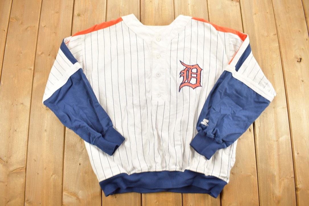 Vintage 1980's Detroit Tigers Starter Baseball Jersey
