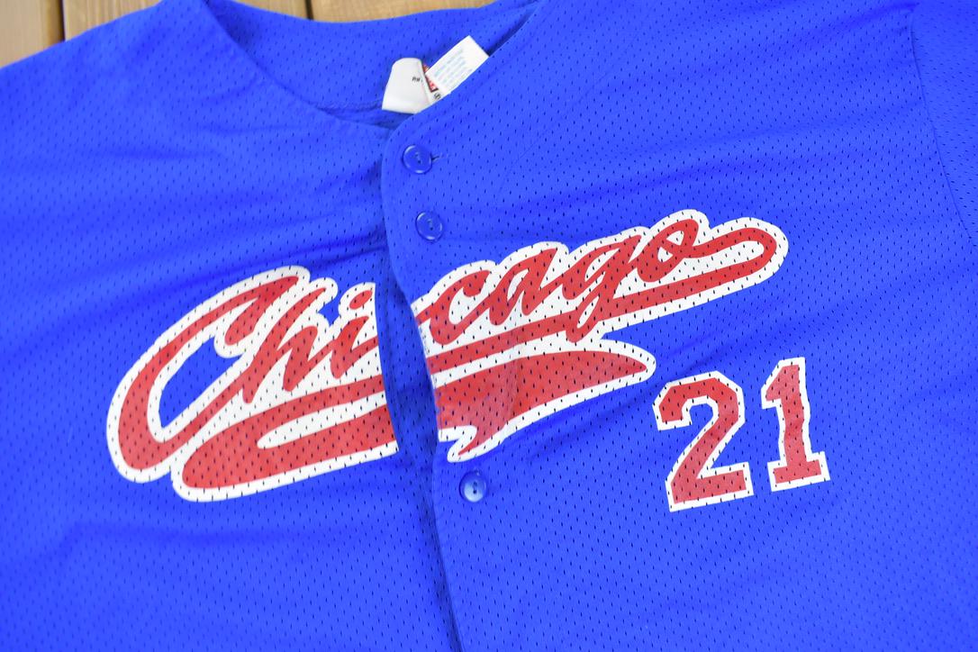 Vintage 2000 Chicago Cubs Sammy Sosa MLB Baseball Jersey Vintage Jersey
