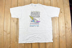 Vintage 1996 Indianapolis Marathon Graphic T Shirt Made In USA